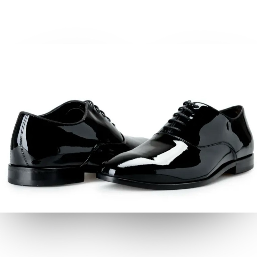 Boss by Hugo Boss Highline Patent Formal Oxford Shoes Size US 9.5